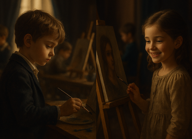 Resim Eğitimine Kaç Yaşında Başlanmalı? 